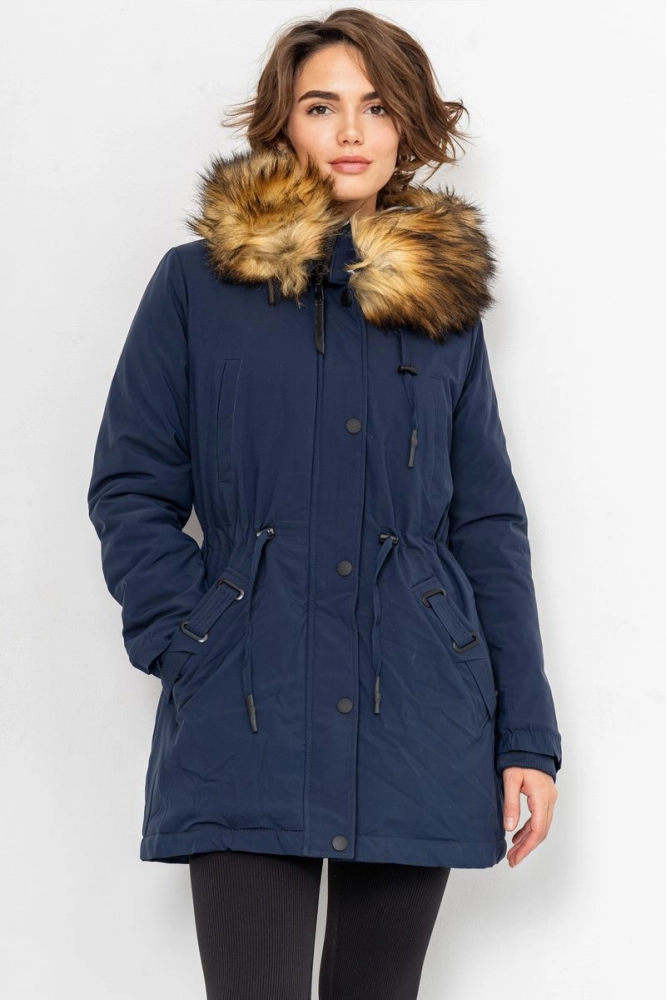 Купити Куртка жіноча, колір темно-синій, 224R19-11 - Фото №1