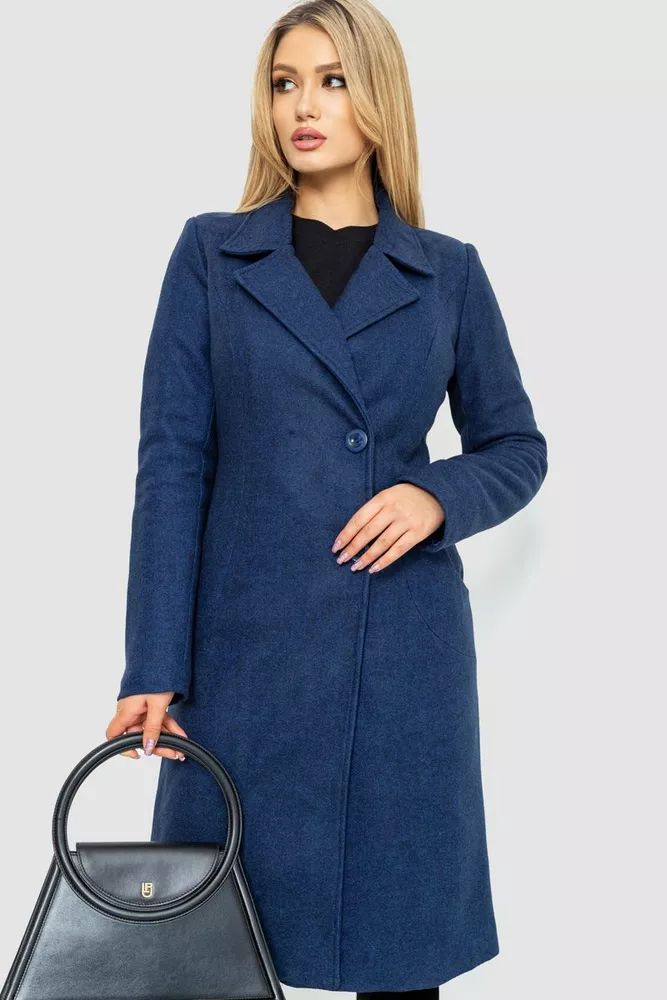 Купить Пальто женское, цвет синий, 186R290 оптом - Фото №1