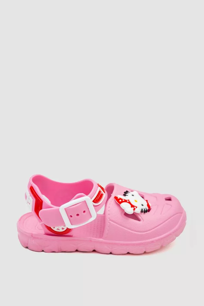 Купити Сандалії дитячі для дівчинки, колір рожевий, 243R51-251 - Фото №1