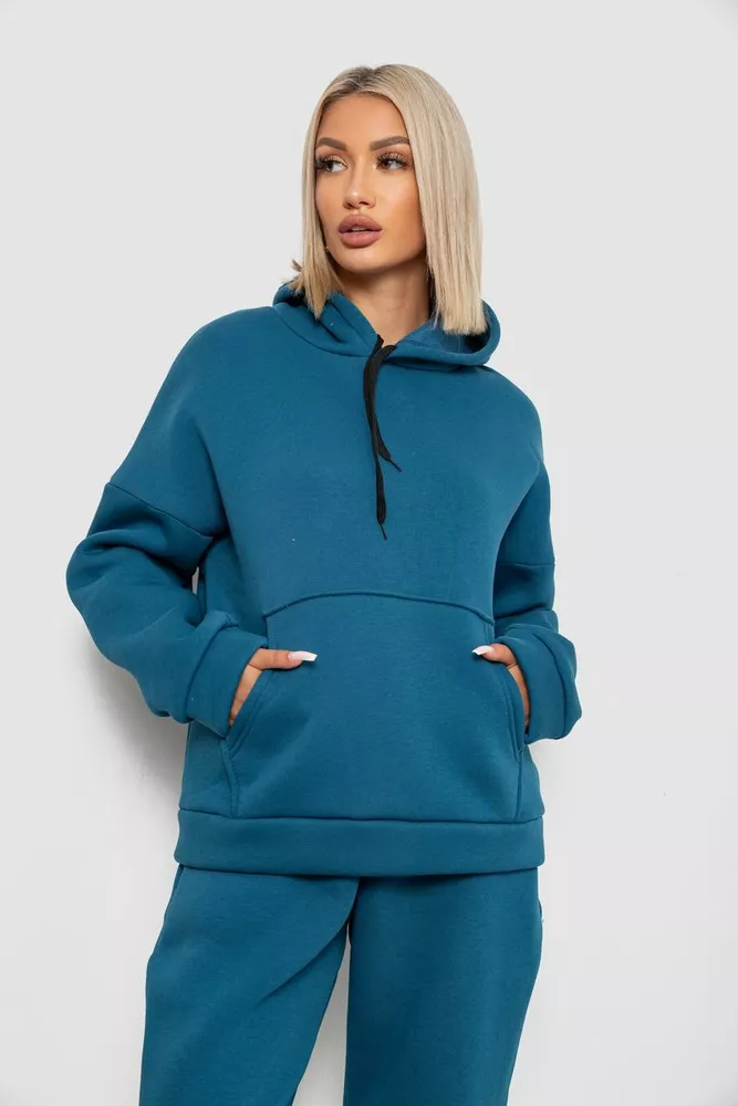 Купити Спортивний костюм жіночий на флісі, колір синій, 238R5726 - Фото №2