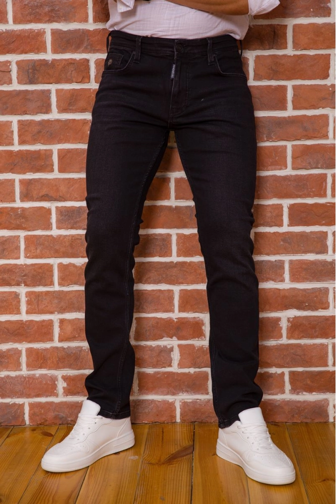 Купить Джинсы мужские демисезонные, цвет черный, 194R50250 - Фото №1