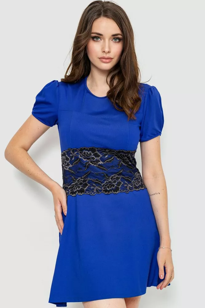 Купить Платье, цвет синий, 186R142 - Фото №1