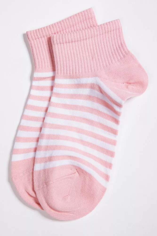 Купить Хлопковые женские носки, персикового цвета, 151R2846-2 - Фото №1