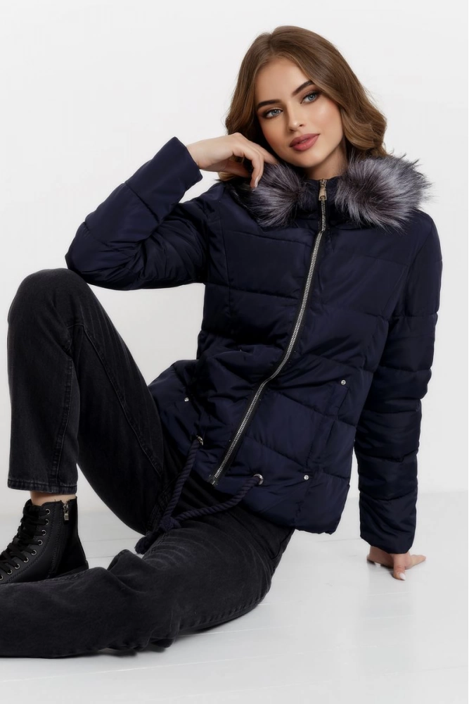 Купить Куртка женская демисезонная, цвет синий, 167R8803 - Фото №1