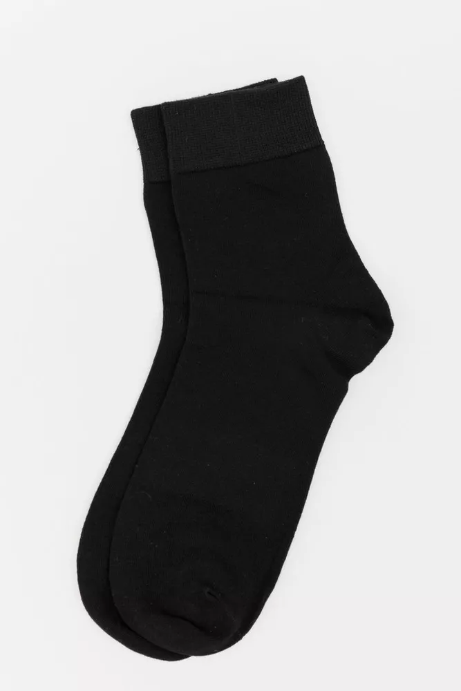 Купить Носки мужские однотонные, цвет черный, 151RF551 - Фото №1