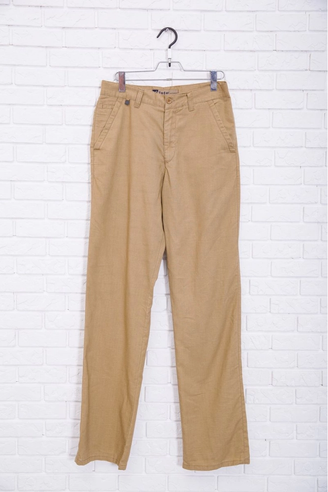 Купить Мужские брюки офисного стиля цвет Бежевый 190R934-3 - Фото №1
