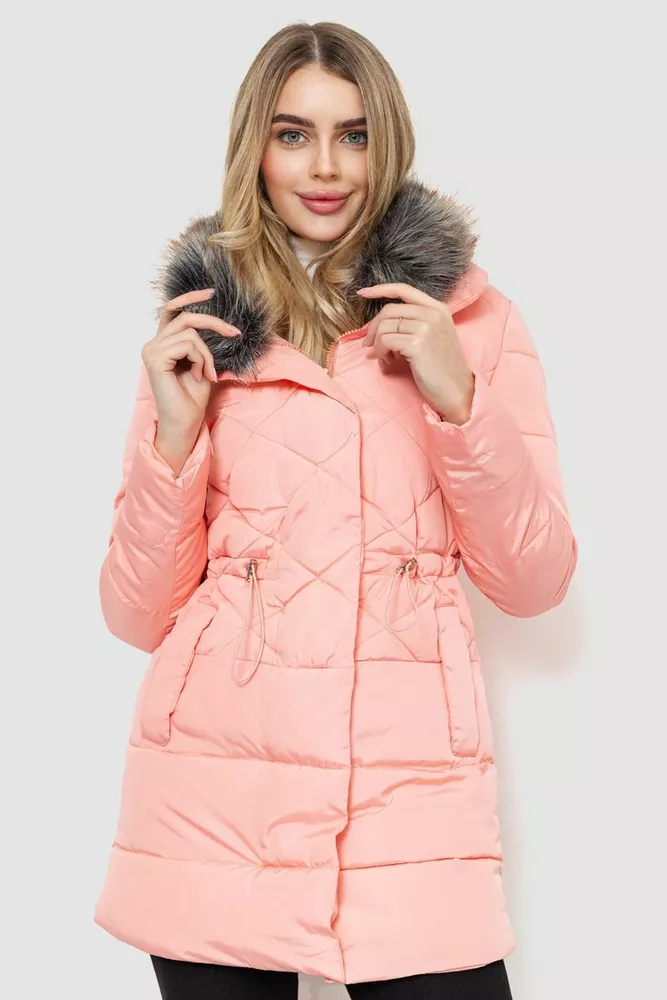 Купить Куртка женская, цвет розовый, 235R8803-3 оптом - Фото №1