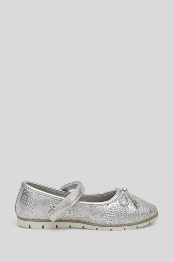Купить Туфли детские, цвет серый, 244R2365 - Фото №1