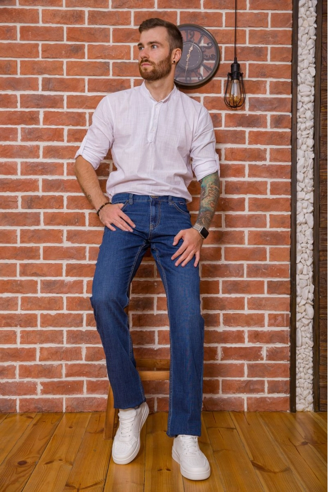 Купить Джинсы мужские  -уценка, цвет джинс, 194R50300-1-U - Фото №1