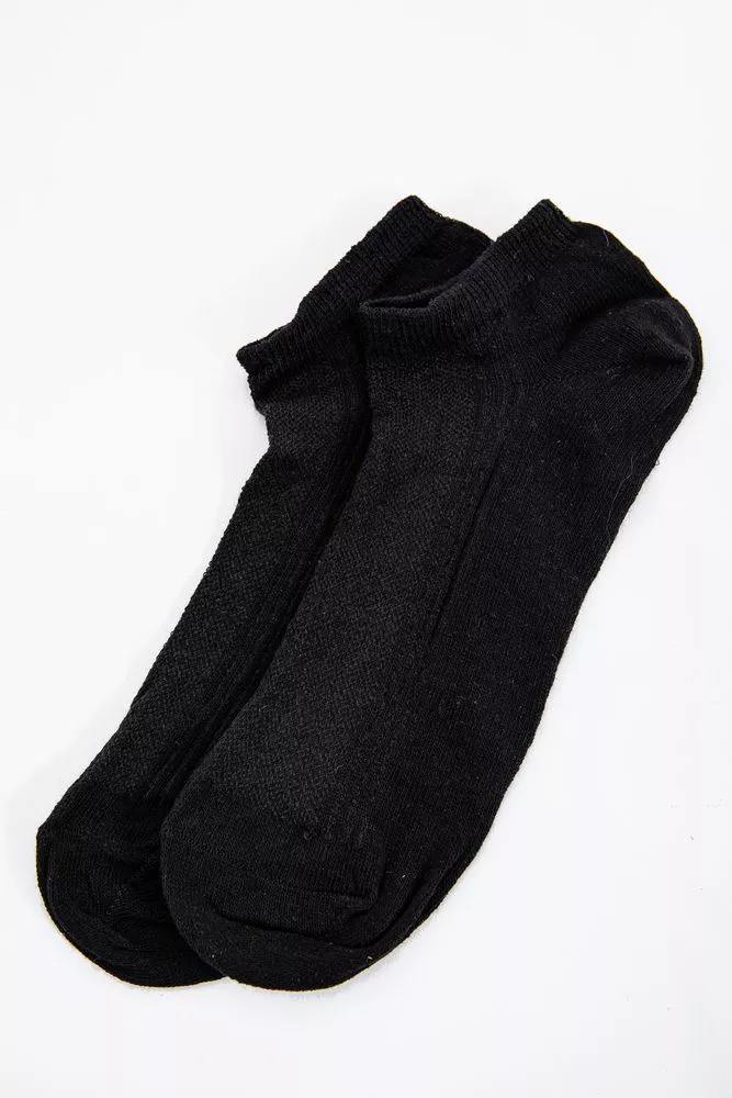 Купити Чорні, чоловічі шкарпетки, короткі, 131R1260 оптом - Фото №1