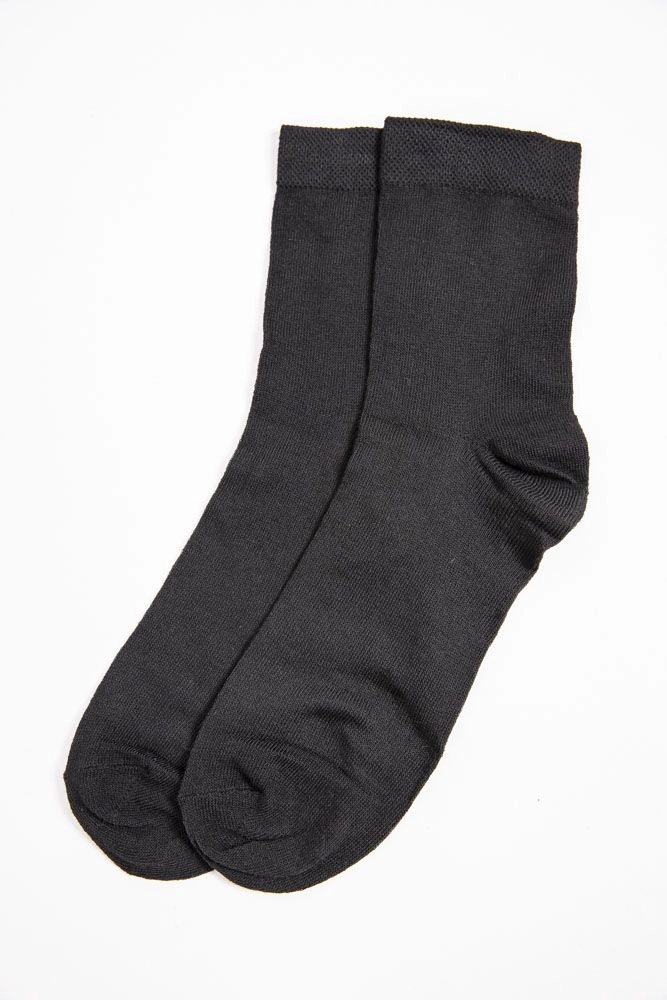 Купити Шкарпетки чоловічі, колір чорний, 151R358-3 - Фото №1