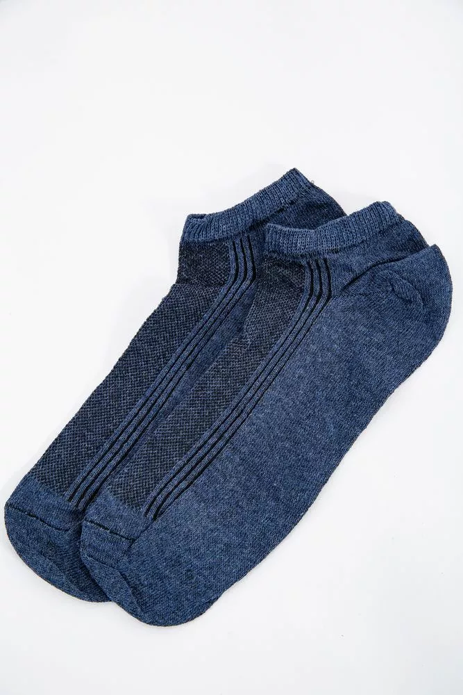 Купити Сині чоловічі шкарпетки, короткі, 131R1260 оптом - Фото №1