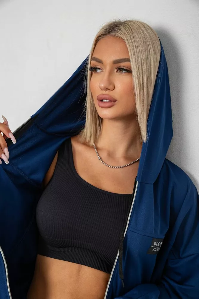 Купити Спортивний костюм жіночий, колір синій, 238R114-2 - Фото №5