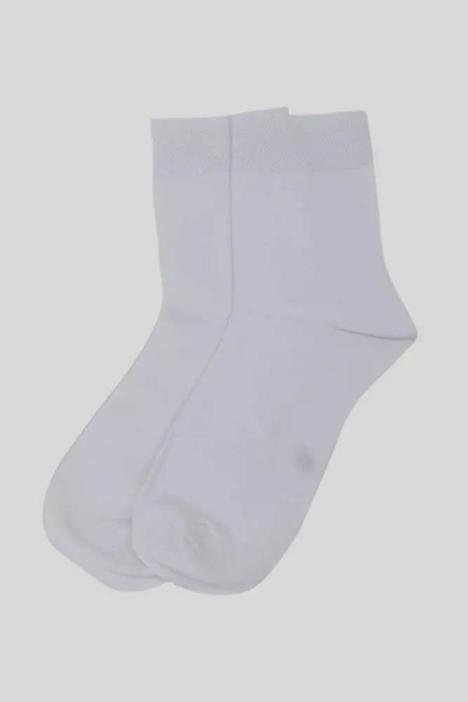 Купити Шкарпетки чоловічі, колір білий, 151R985 оптом - Фото №1
