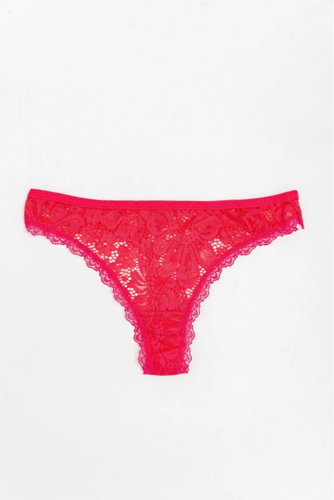 Купити Труси жіночі стрінги, колір рожевий, 131R4179 - Фото №1