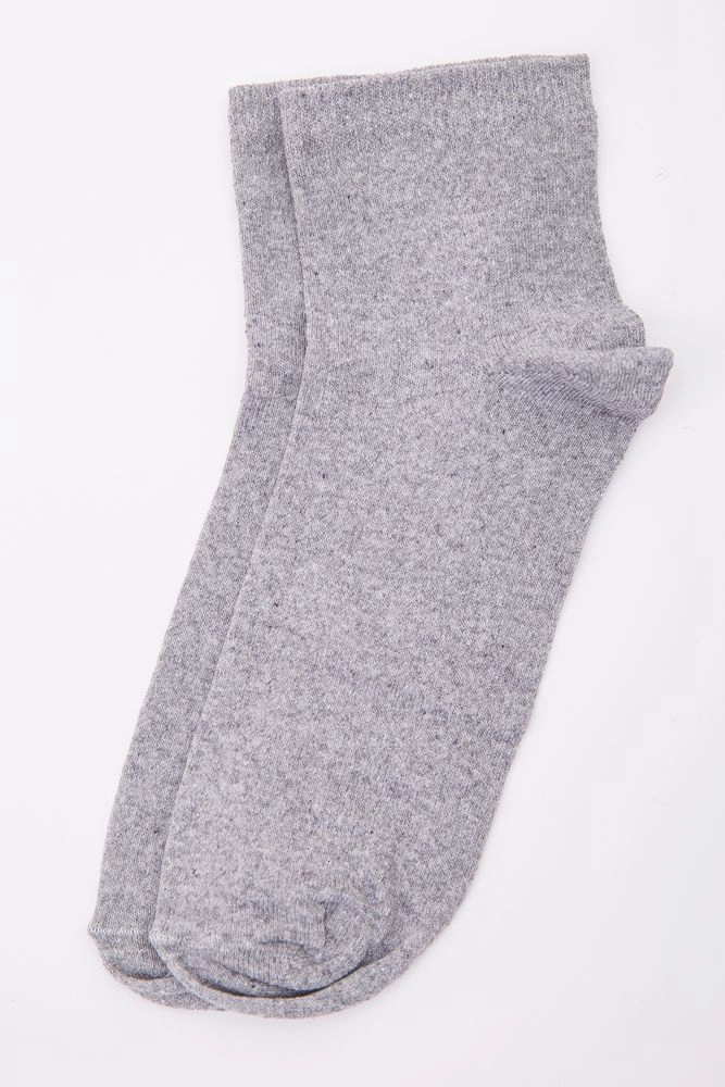 Купить Однотонные мужские носки, светло-серого цвета, 167R307-1 - Фото №1
