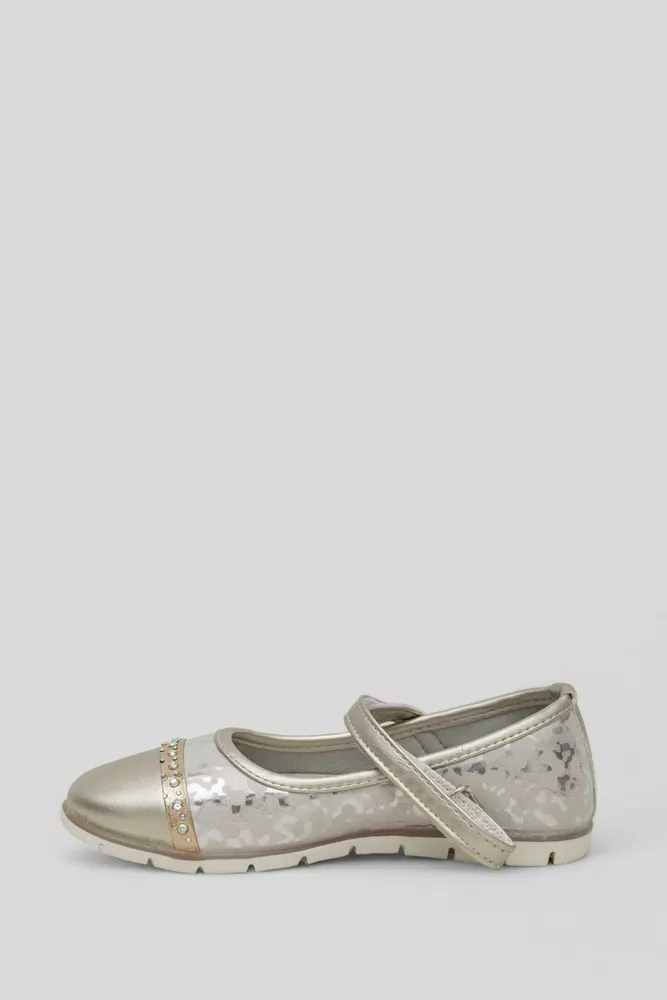 Купити Туфлі дитячі, колір сірий, 244R2378 - Фото №1