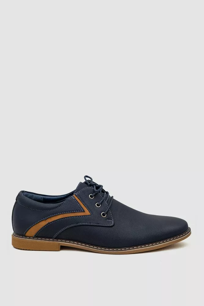 Купити Туфлі чоловічі 243RA1031-1, колір темно-синій, 243RA1227 оптом - Фото №1