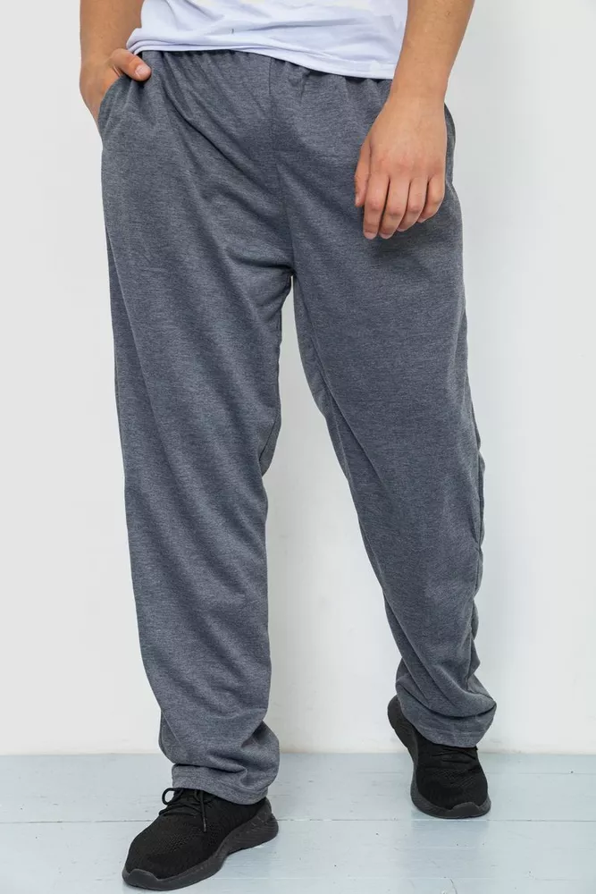Купить Спорт штаны мужские, цвет серый, 244R0033 оптом - Фото №1