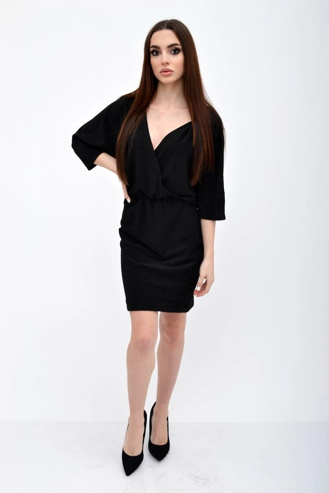 Купити Сукня жіноча, колір чорний, 115R359 - Фото №1
