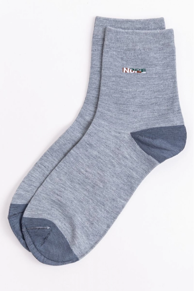 Купити Шкарпетки чоловічі, колір сірий, 131R21-2-05 - Фото №1