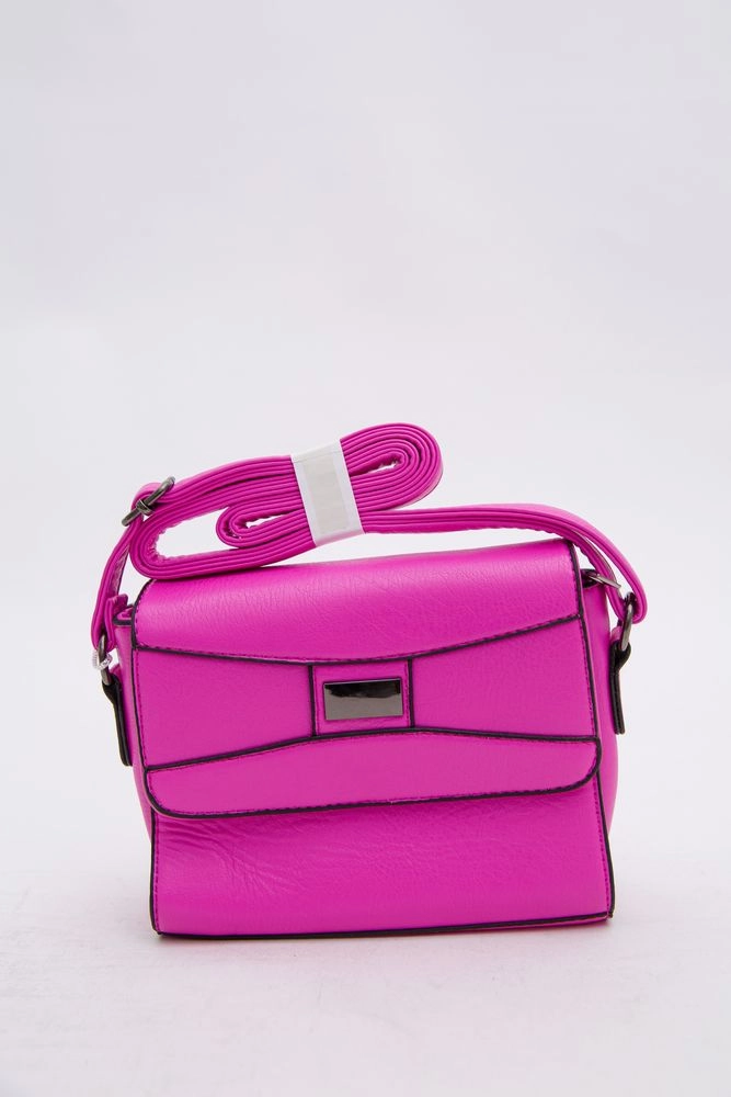 Купити Стильний клатч із шкірзаму рожевого кольору 167RF-62 оптом - Фото №1