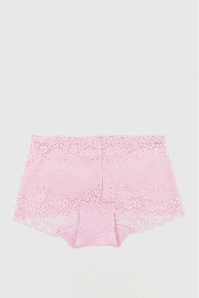 Купити Труси-шорти жіночі  -уцінка, колір світло-рожевий, 131R3954-U - Фото №1
