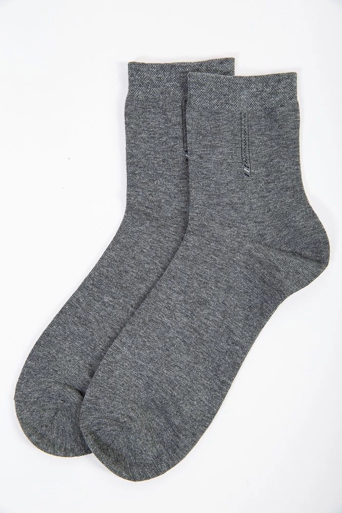 Купити Шкарпетки чоловічі, колір сірий, 151R556-2 - Фото №1