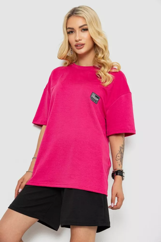 Купить Костюм женский повседневный  -уценка, цвет малиновый, 241R5004-1-U-1 - Фото №3