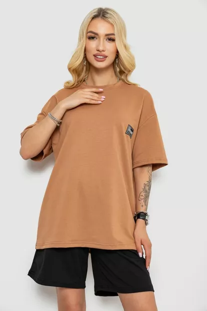 Костюм жіночий повсякденний  -уцінка, колір темно-бежевий, 241R5004-1-U-3
