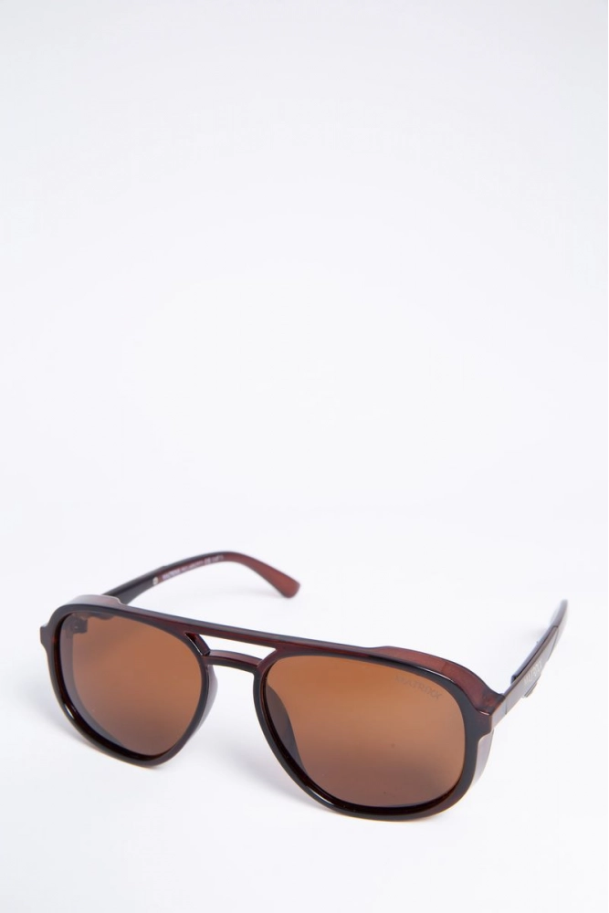 Купити Сонцезахисні окуляри чол., колір коричневий, 139R024 оптом - Фото №1