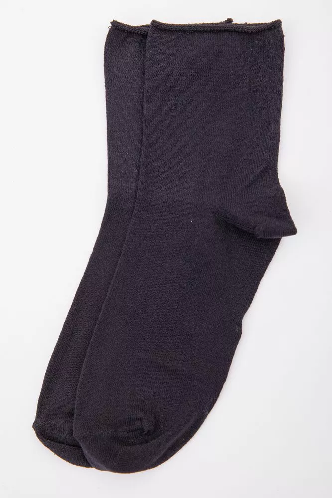 Купить Женские носки, средней длины, черного цвета, 167R366 оптом - Фото №1