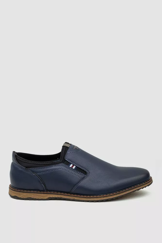 Купити Туфлі чоловічі, колір темно-синій, 243RA1179-1 - Фото №1