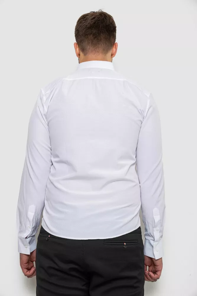 Купити Сорочка чоловіча, колір білий, 214R820 оптом - Фото №4