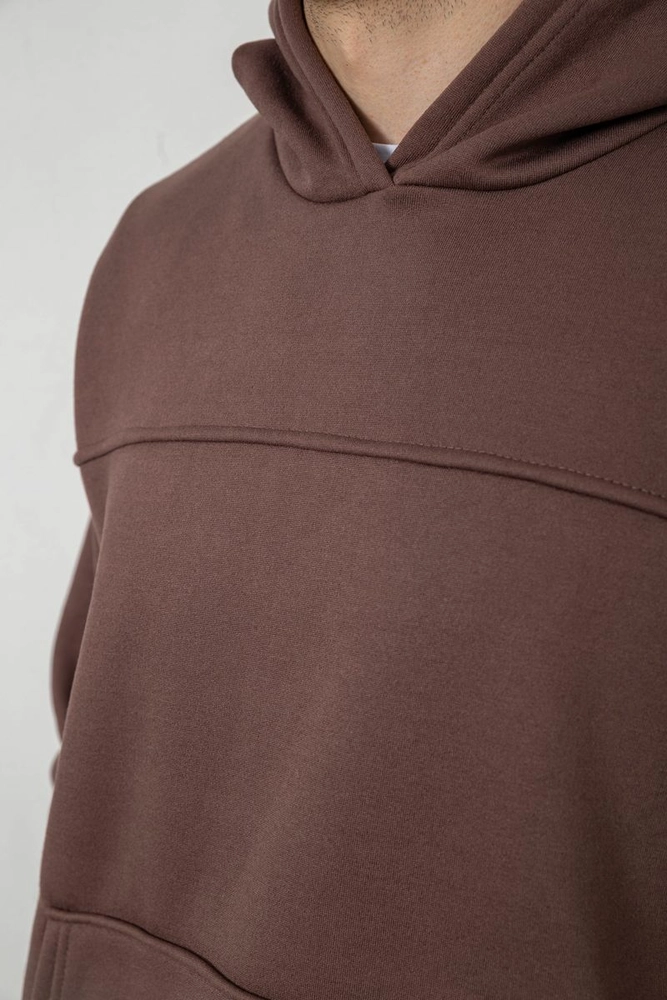 Купить Спортивный костюм мужской на флисе, цвет мокко, 238R029 - Фото №5