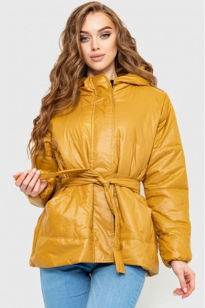 Куртка жіноча демісезонна, колір темно-бежевий, 227R013