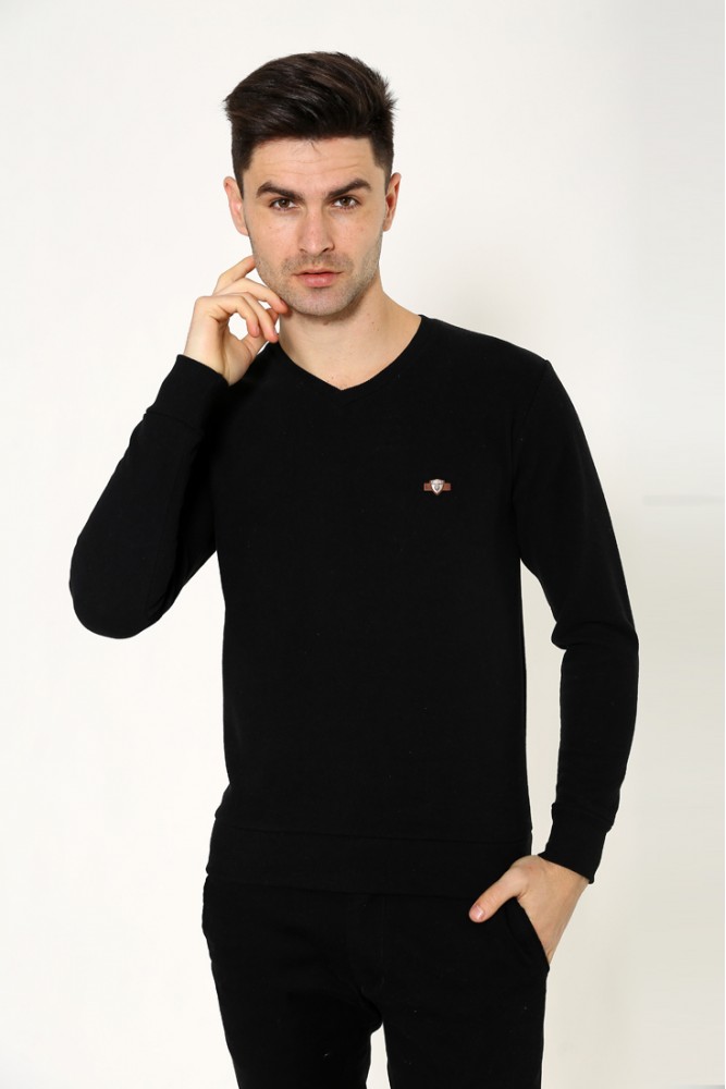 Мужские черные свитера 2016