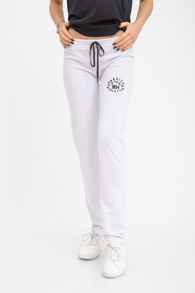 Спорт брюки женские 103R3134 цвет Белый